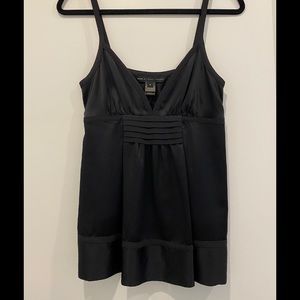 MARC BY MARC JACOBS 100% Silk Black Tank Top